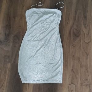 Windsor Silver Bodycon Dress